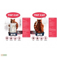 Наполнители для кошек TOP CAT оптом