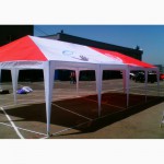 Торговые палатки и зонты, шатры сборно-разборные, накрытия из ПВХ тканей, тенты на прицепы