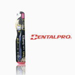 Японская зубная щетка Dentalpro Black Compact Head мягкая, жесткая и средн. жесткость