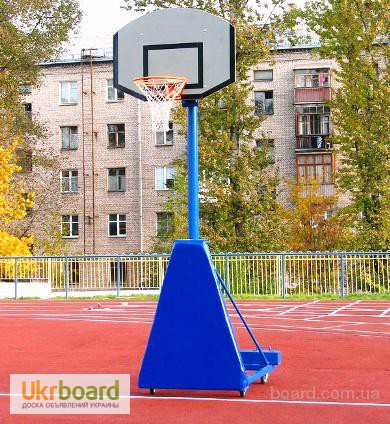 Фото 4. Щит баскетбольный с кольцом и сеткой, оборудование для баскетбола