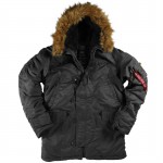 Куртка зимняя мужская Аляска N-3B Parka (Альфа индастриз) парка