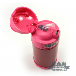 Детский термос с трубочкой Thermos Pink Bottles 0, 35L
