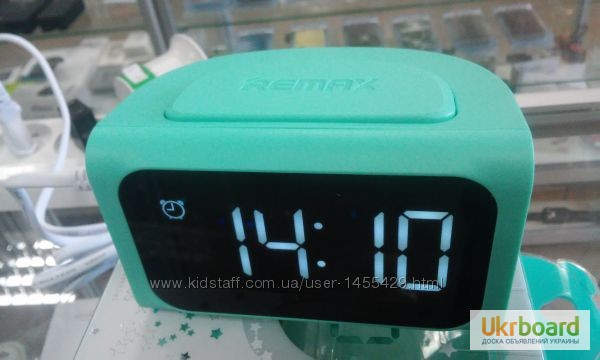 Фото 2. Часы-будильник и зарядное устройство c 4 USB портами, Remax RMC-05 LED часы Remax RMC-05