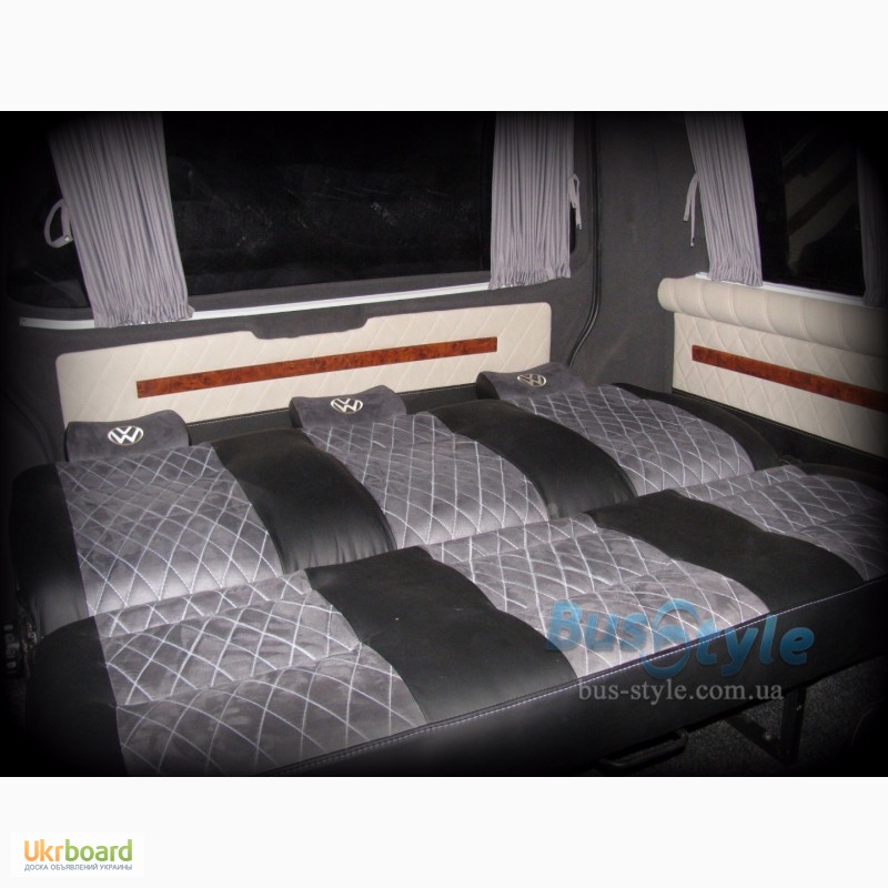 Фото 11. Диван в микроавтобус, диван-трансформер для микроавтобуса для буса
