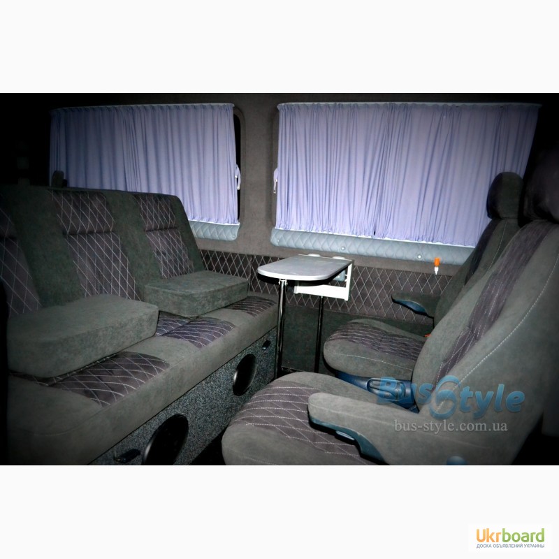Фото 13. Диван в микроавтобус, диван-трансформер для микроавтобуса для буса