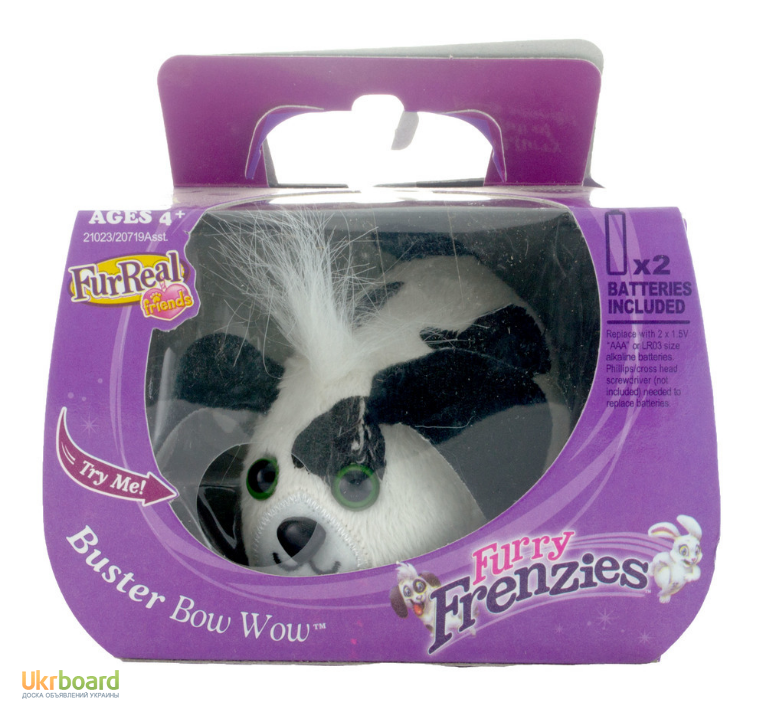 Фото 2. Интерактивная игрушка для девочки Furry Frenzies