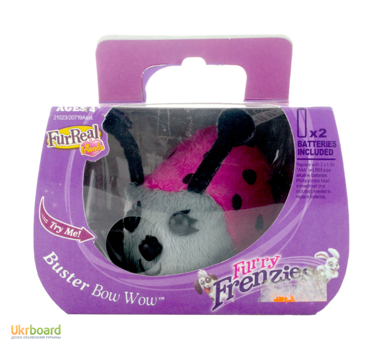Фото 4. Интерактивная игрушка для девочки Furry Frenzies