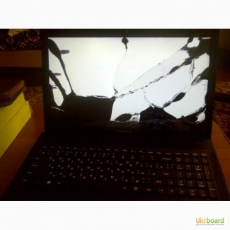 Рабочий ноутбук lenovo G500, но разбита матрица