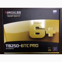 Материнская плата Biostar TB250-BTC PRO НОВАЯ