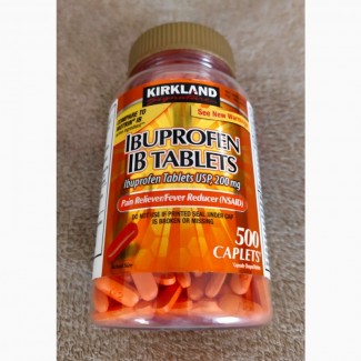 Ібупрофен 200 мг 500 таблеток Kirkland США