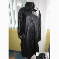 Большая женская кожаная куртка - плащ Collection. Лот 225
