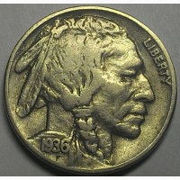5 центов США 1936 год