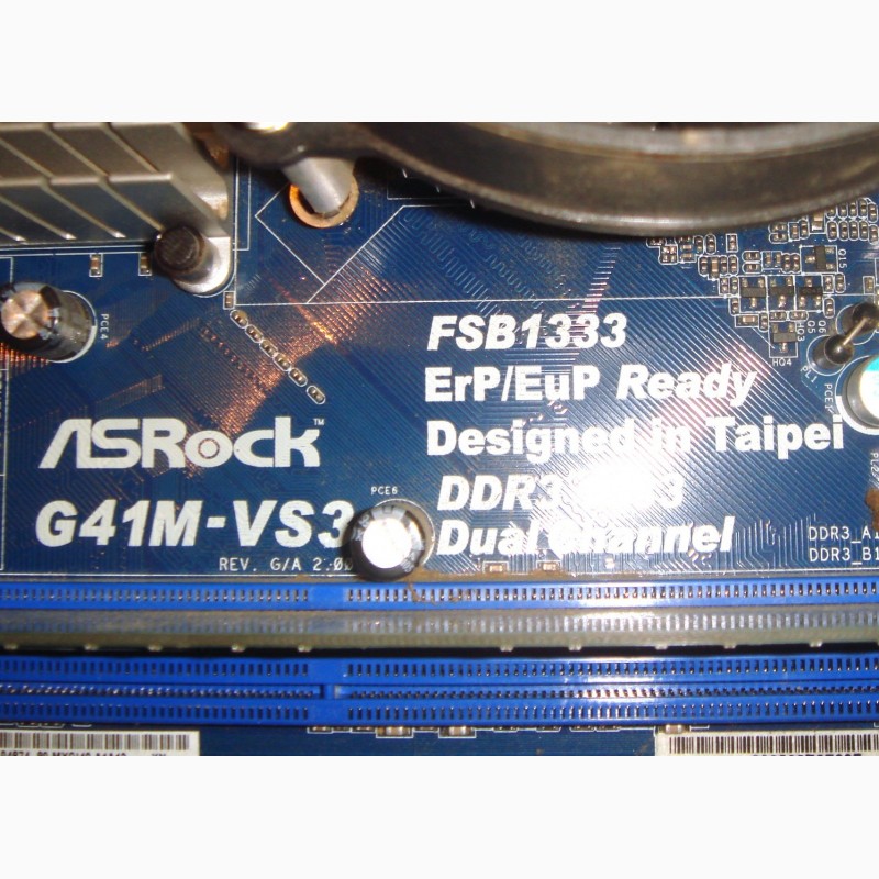 Фото 5. Материнка ASRock G41M-VS3+Pentium Dual-Core E5200 2, 50 GHz+DDR3 2Gb