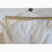 Блейзер, пиджак, белый, размер 3, м - l, cache cache, франция