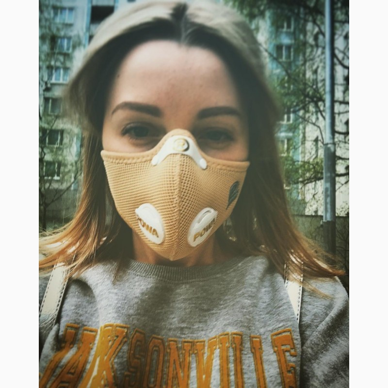 Фото 13. Защитная британская маска Respro для аллергиков от аллергии на пыльцу полиноз, амброзии