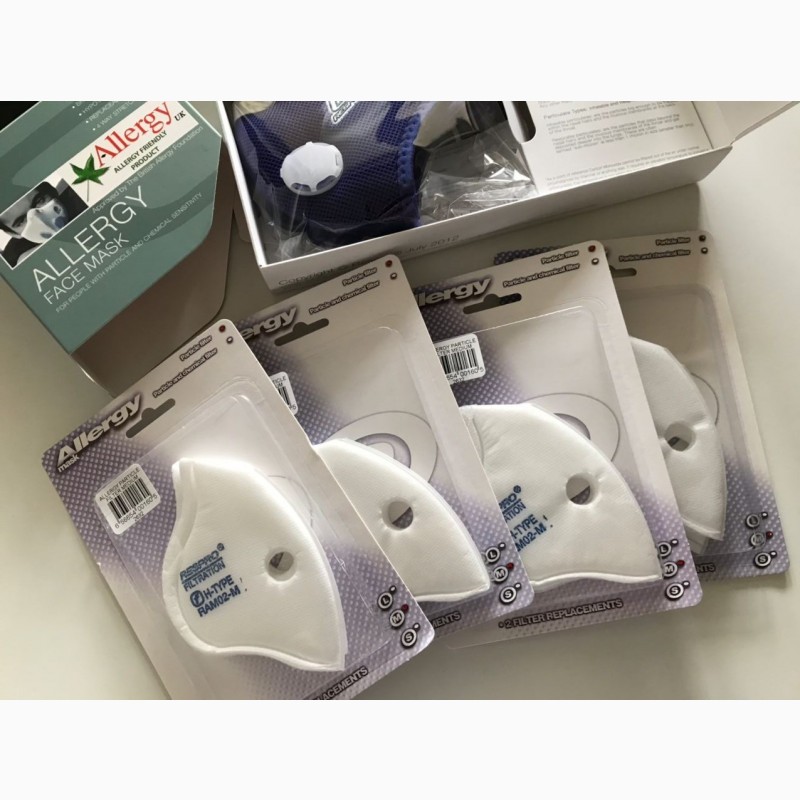 Фото 7. Защитная британская маска Respro для аллергиков от аллергии на пыльцу полиноз, амброзии