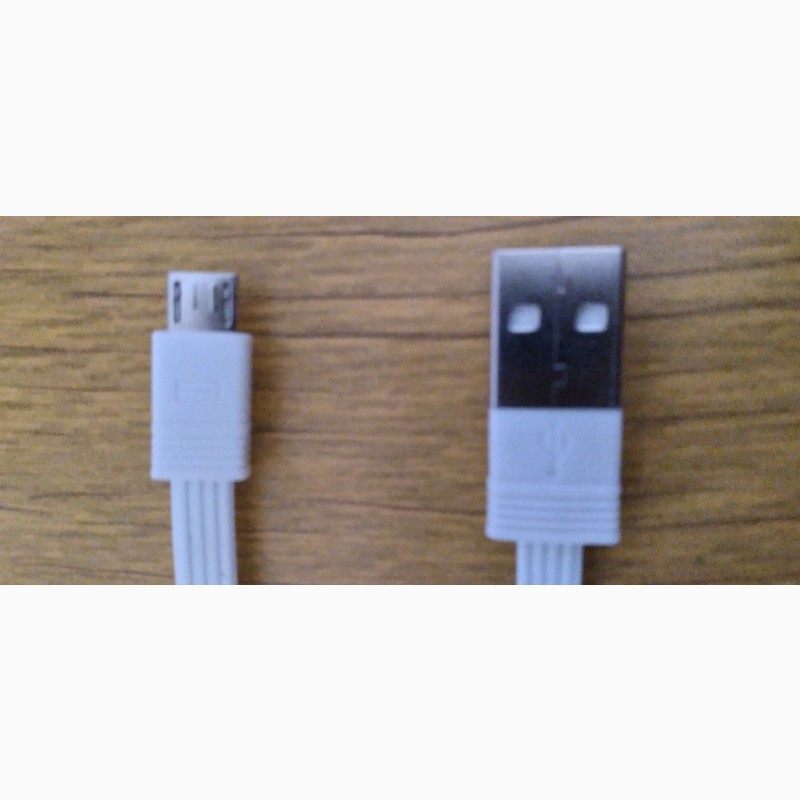 Фото 2. Кабель Remax оригинальный плоский micro USB 2.1A (1 метр)