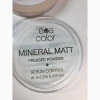 Компактна пудра для обличчя Eva Cosmetics Mineral Matte Powder No22 нова Н1389