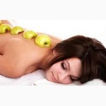 Яблочный массаж Spa процедура