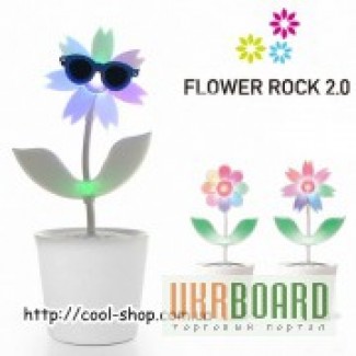 Танцующий цветочек, танцующий цветок Flower Rock, купить подарок на 8 марта, танцующий