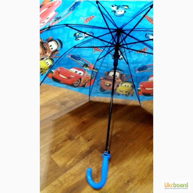 Фото 2. Детские зонты-трость для мальчиков и девочек опт и розница