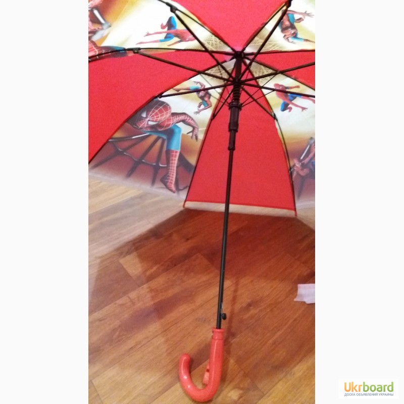 Фото 5. Детские зонты-трость для мальчиков и девочек опт и розница