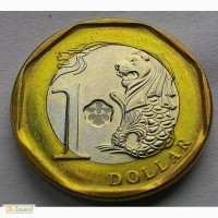 Сингапур 1 доллар 2013 год