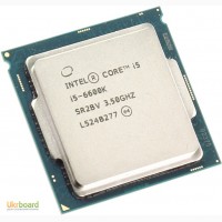 Продам Б/У процессор intel core i5 6600k
