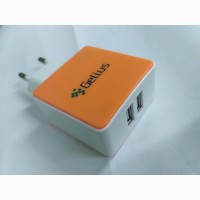 Зарядное устройство 2в1 + USB кабель Lenovo Xiaomi Samsung iPHONE 5, 5s, 5с, 6, 6s, 6+, 7