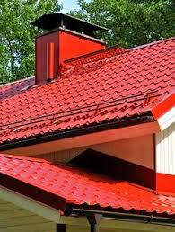 Фото 2. Профнастил матовый для крыши, Бордовый цвет