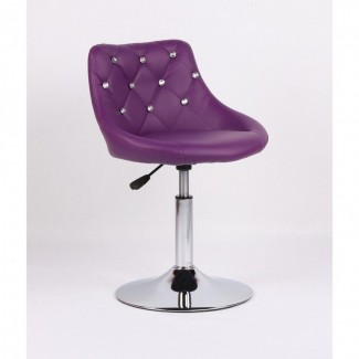 Парикмахерское кресло HC931N фиолетовое