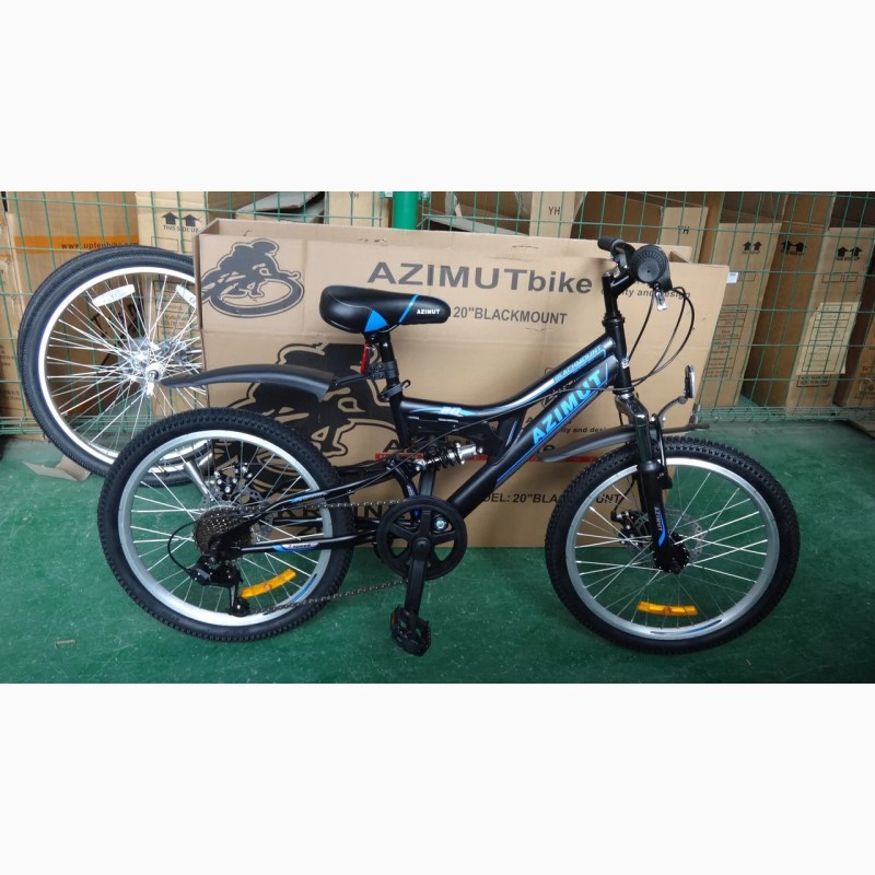 Фото 4. Горный детский велосипед Azimut Blackmount 20 GD Shimano