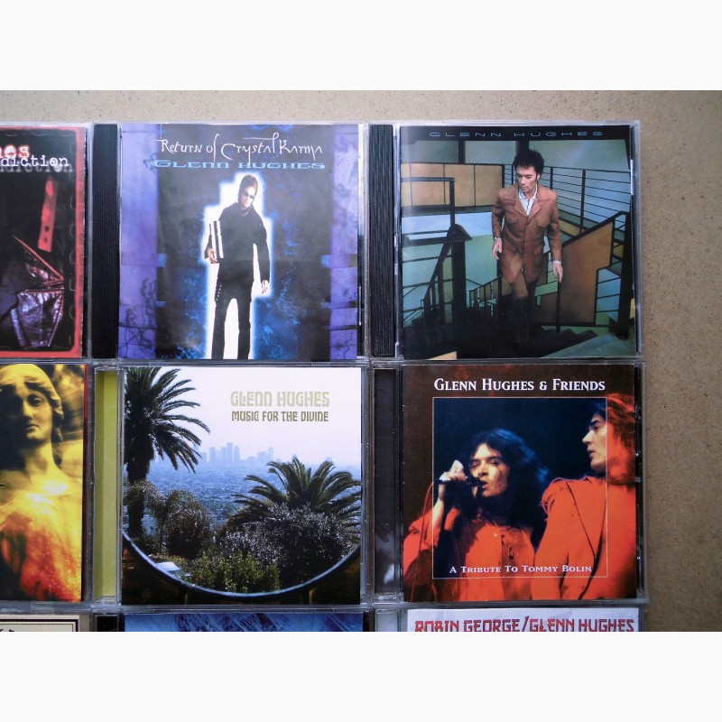 Фото 3. CD диск Glenn Hughes 12CD collection