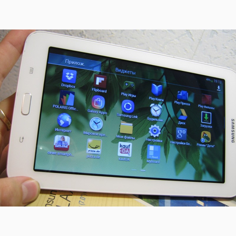 Фото 6. Планшет GPS-навигатор Samsung Galaxy Tab 3 7.0 White! IGO Primo