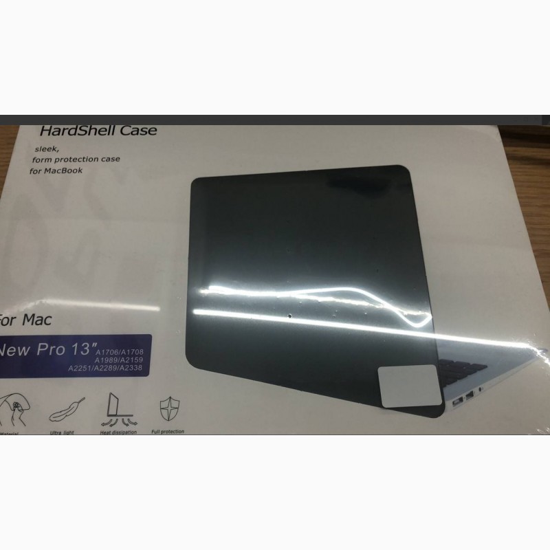 Фото 5. Чехол Soft Touch Matte Dark Green Хаки для планшета MacBook Pro 13 2016-20 A1706 A1708