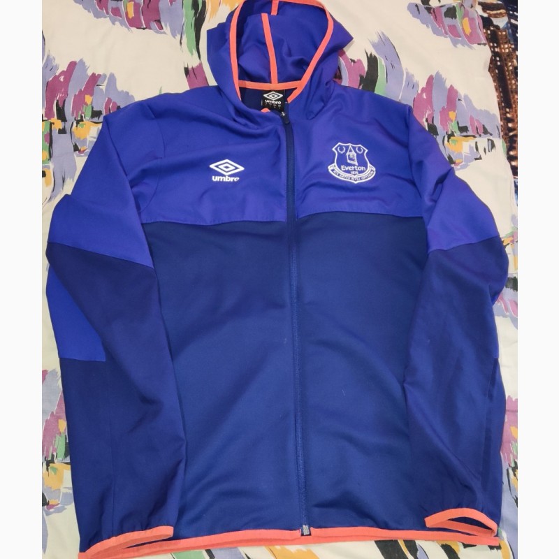 Фото 2. Футбольная кофта с капюшоном UMBRO FC Everton London, L