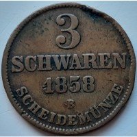 Ольденбург 3 шварена 1858 год г12