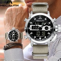 Тактичний годинник| Наручний годинник|MEGALITH GREY