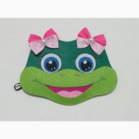 Карнавальная маска-наголовник Царевна лягушка (жабка)