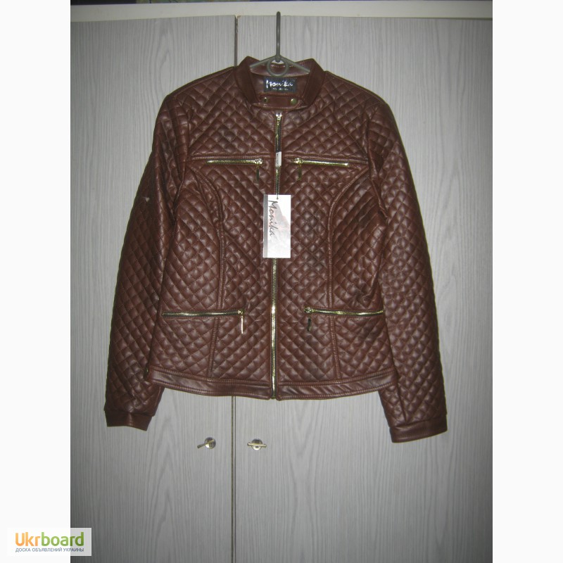 Фото 5. Продам женские новые курточки из кожзаменителя.размеры- 46, 48, 50