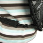 Сумка-рюкзак нагрудная текстильная черная Volunteer 1452-05