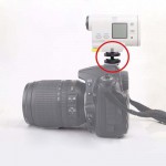 Переходник-адаптер на горячий башмак фотокамеры с винтом 1/4 дюйма