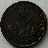 Канада 1 пенни 1857 год 352