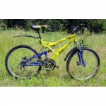 Горный двухподвесный велосипед Azimut Rock 24 D