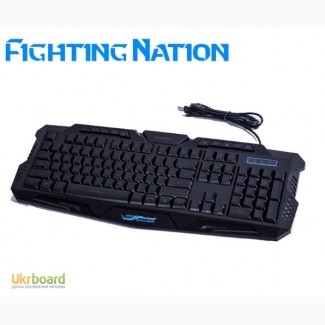 Игровая клавиатура с диодной подсветкой Fighting Nation
