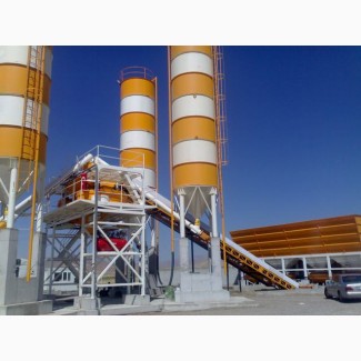 Стационарный бетонный завод Polygonmach S 100 (80-100 м3/час), Турция