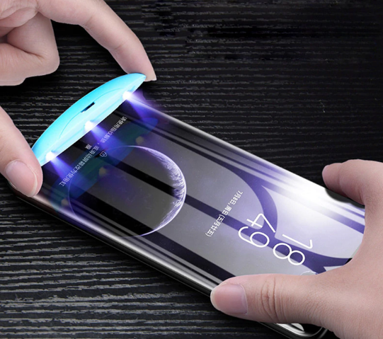 Фото 11. Защитное 3D стекло Mocolo с УФ лампой для Samsung Galaxy Note 9 Note 8 S7 edge S8 S8 + S9