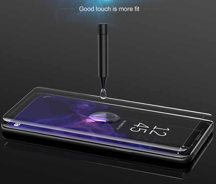 Фото 15. Защитное 3D стекло Mocolo с УФ лампой для Samsung Galaxy Note 9 Note 8 S7 edge S8 S8 + S9