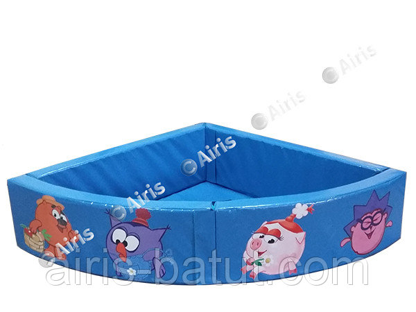 Фото 4. Мягкий сухой бассейн с шариками Airis