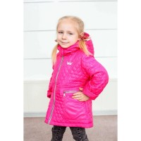 Детская демисезонная куртка Марьяша для девочек возраст 1-7 лет